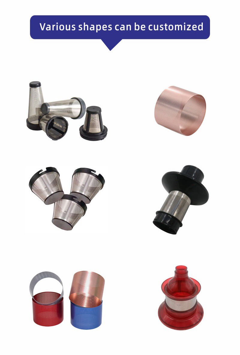 washable vacuum cleaner metal filterCustomized washable vacuum cleaner metal filterCustomized