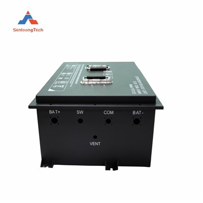 תיבת סוללות מתכת קרוואן גדול של eBike